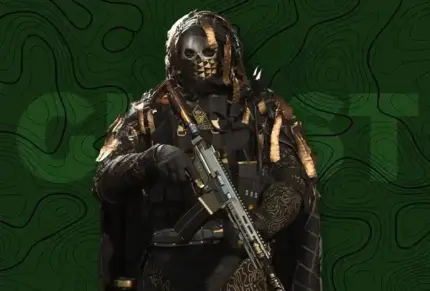 Skin Ghost Glitcheado (Dorado).